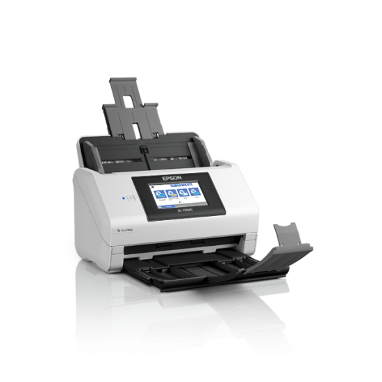 Scanner Epson Workforce DS-790WN, 600 X 600 DPI, Escaner Color, Escaneado Duplex, USB 3.0, Negro/Blanco, B11B265201