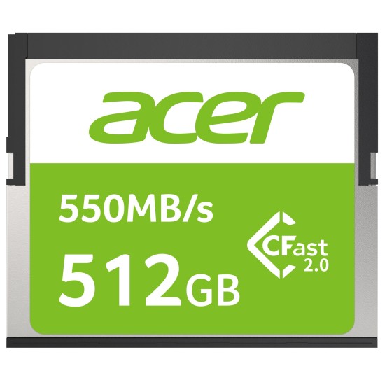 Memoria Flash 2.0 Compact 512GB Acer CF100 BL.9BWWA.316