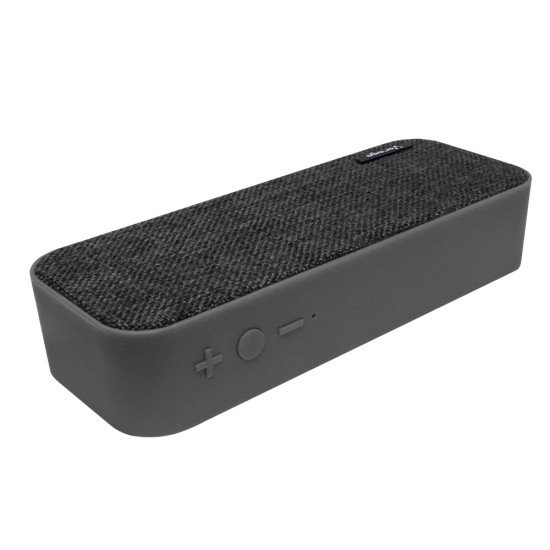 Bocina portátil Bluetooth Vorago BSP-150-GRY / 3.5mm / 2.0 canales / 6W / USB / Color gris