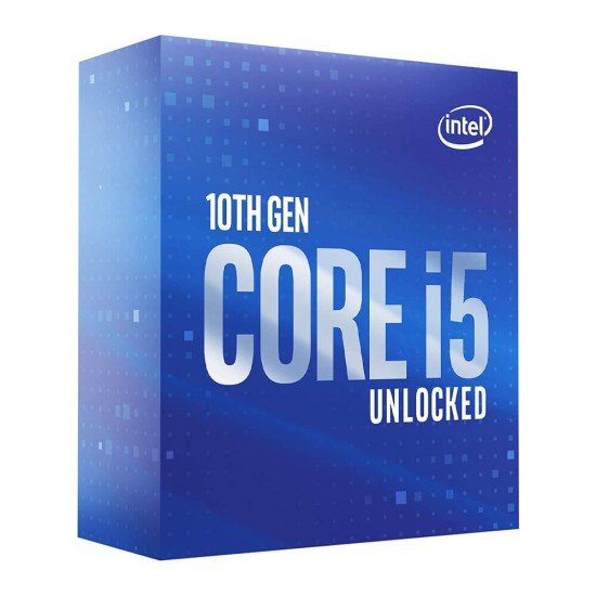Procesador Intel CI5-10600KF Socket 1200, 4.10GHZ, SIX-CORE, 12MB Smart Cache, BX8070110600KF