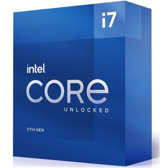 Procesador Intel CI7-11700K Socket 1200/ 8 Cores 3.6GHZ/ 125W Graficos UHD750 SNFAN, BX8070811700K