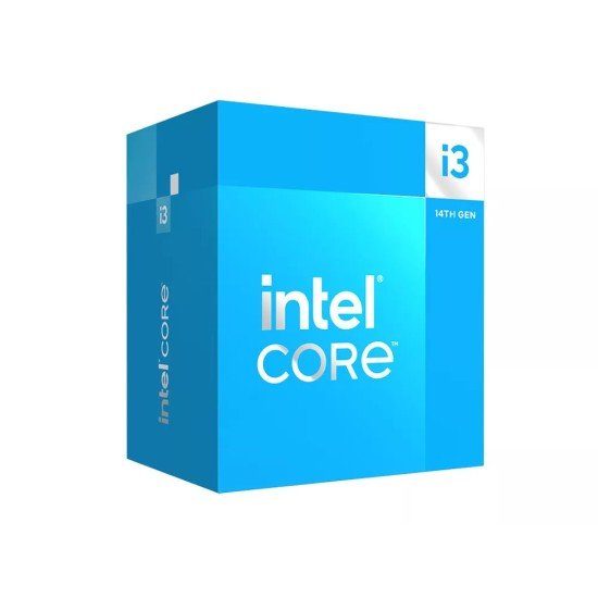 Procesador Intel CI3-14100F, Socket 1700F, 3.50GHZ, 4-Core, 12MB SMART Cache, BX8071514100F