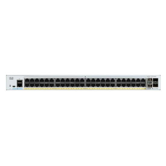 Switch Cisco Catalyst C1000-48P-4G-L 48 Puertos Gigabit Ethernet, POE, 4X1G SFP
