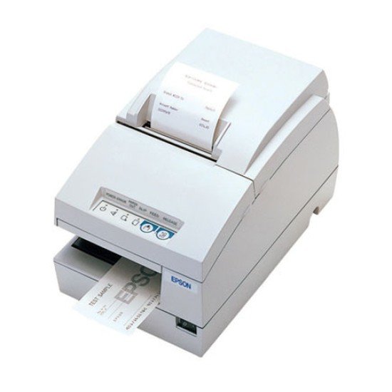 Impresora de Tickets/Cheques Epson TM-U675-012, Cheques, Matriz de Puntos, Alambrico, Serial, Blanco, C31C283012