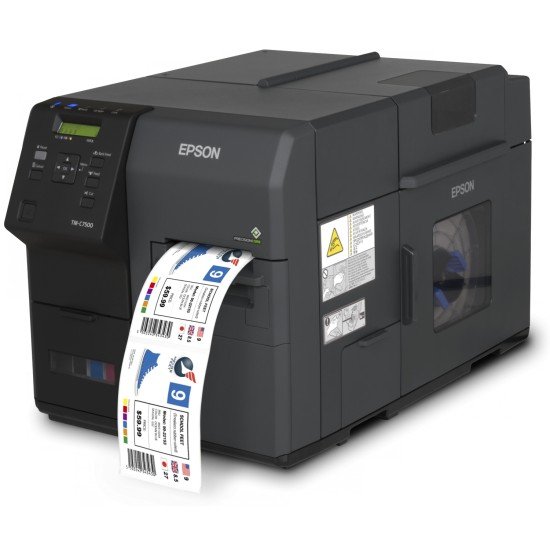 Impresora de Etiquetas Epson C31CD84311, 1200X600DPI/USB 2.0 High-Speed, Ethernet 10/100 BASE-T/Color Negro