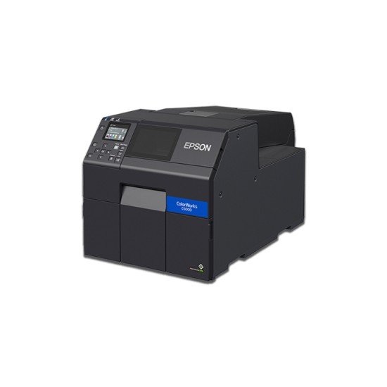 Impresora de Etiquetas CW-C6000A Epson ColorWorks/Inyección de Tinta a Color/USB/Ethernet/Cortador Automático, C31CH76101