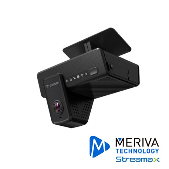 MDVR Tipo DashCam Meriva Streamax C6 Lite/ Doble Camara Integrada/ 4G/ GPS/ WIFI/ 2 Micro SD/ 2 Entradas Alarma/ Compatible Con CEIBA2