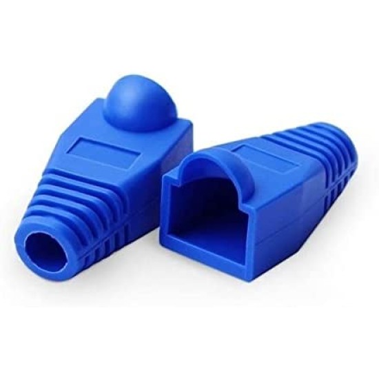 Bolsa con 20 Piezas de Capuchon de Plastico para Plug RJ45 Gigatech CAP-AZ Color Azul