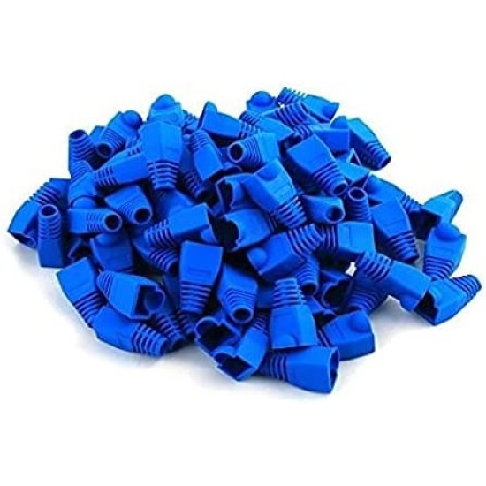 Bolsa con 20 Piezas de Capuchon de Plastico para Plug RJ45 Gigatech CAP-AZ Color Azul