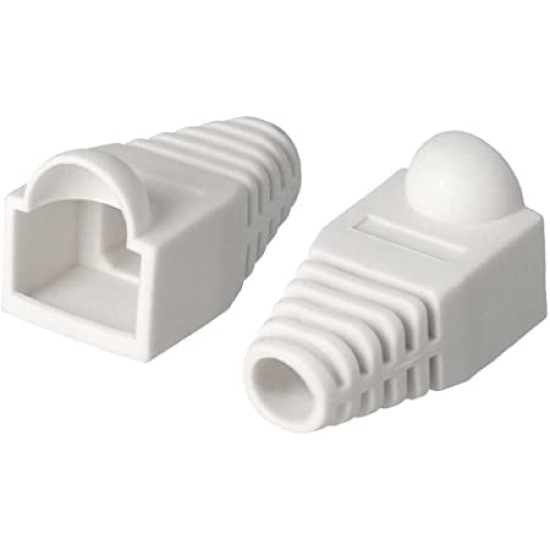 Bolsa con 20 Piezas de Capuchon de Plastico para Plug RJ45 Gigatech CAP-BL Color Blanco
