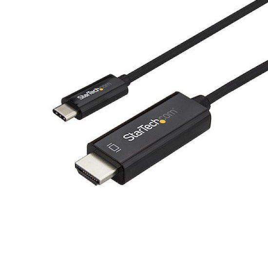 Cable USB-C a HDMI 2.0 4K 60HZ Startech CDP2HD2MBNL 2 Metros, Compatible Con Thunderbolt 3