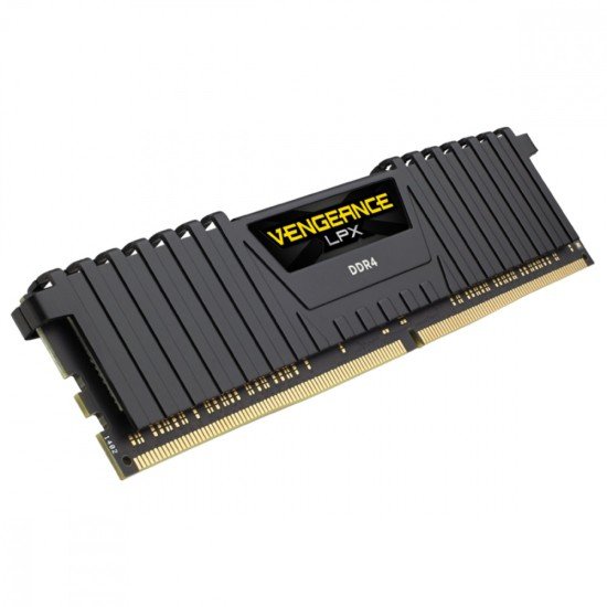 Memoria DDR4 8GB 3200MHZ Corsair Vengeance RGB LPX Black CL16, CMK8GX4M1Z3200C16