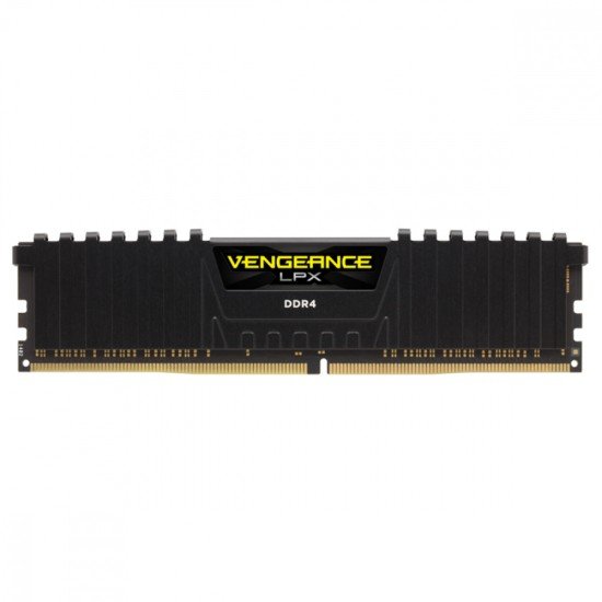 Memoria DDR4 8GB 3200MHZ Corsair Vengeance RGB LPX Black CL16, CMK8GX4M1Z3200C16