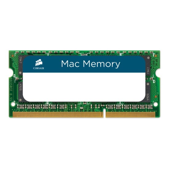 Memoria Sodimm DDR3 4GB 1066MHZ Corsair CMSA4GX3M1A1066C7, CL7 para Mac