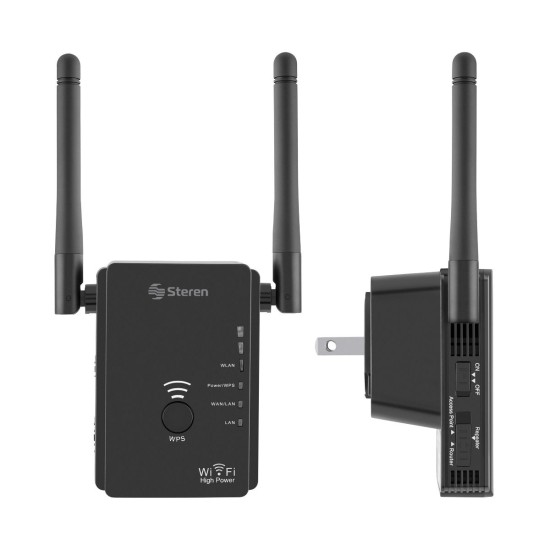 Router Inalambrico Steren COM-8200 WI-FI 2.4GHZ 300MBPS Hasta 25M