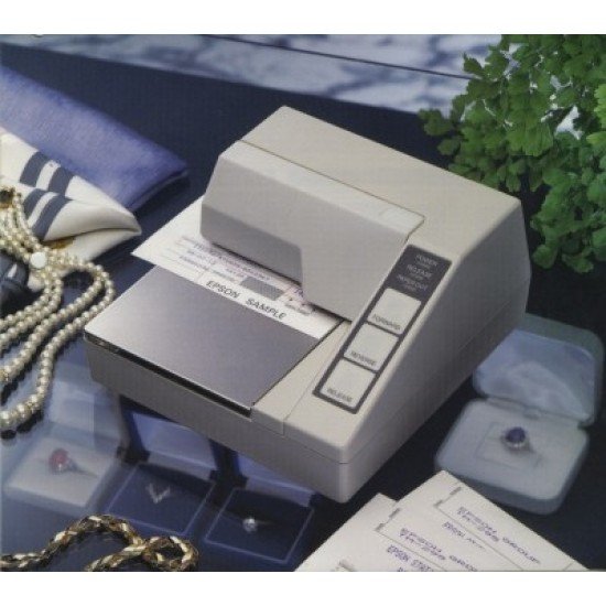 Miniprinter Epson TM-U295-272 C31C163272/ impresora de cheques/ alámbrico/ sin fuente/ color blanco