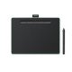 Tableta Digitalizadora Wacom Intuos 21.6X13.5CM Alambrico/ Inalambrico, USB/ Bluetooth, Negro/ Verde, CTL6100WLE0