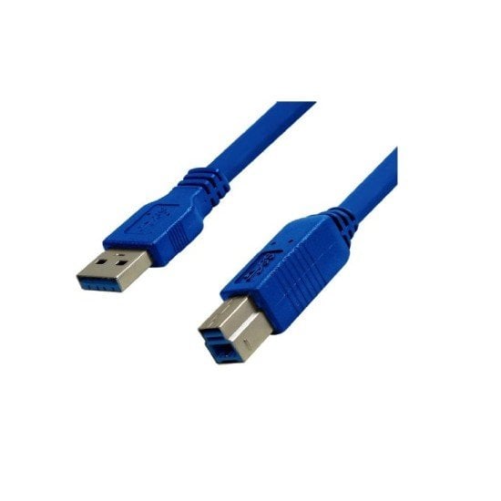 Cable USB 3.0 Gigatech Para Impresora Macho a Tipo B, 1.8MTS, CU3IMP-1.8
