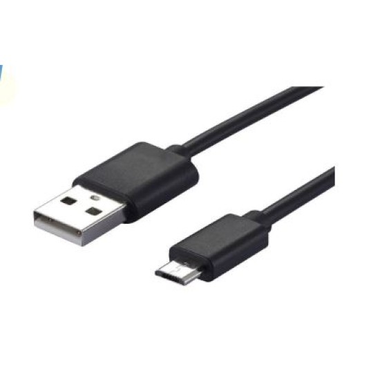 Cable USB 2.0 Macho TIPO "A" a Macho Micro USB de 1M Gigatech CUMC-1.0 Negro