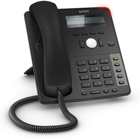 Telefono Voip Vtech D715 Snom de 3 VIAS Capacidad de Llamadas. SIP, RTCP, SRTP