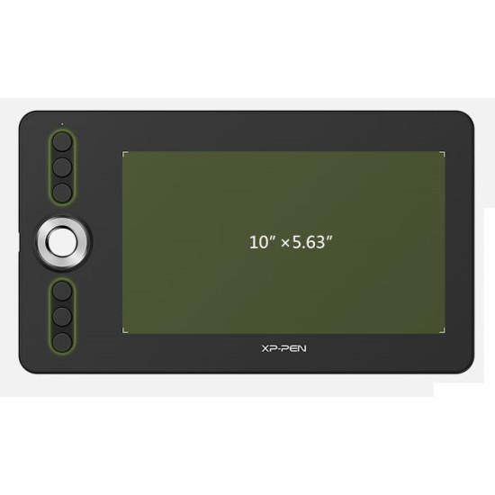 Tableta Digitalizadora XP-PEN Deco 02 5080LPI/ 10X5.63"/ USB/ Color Negro