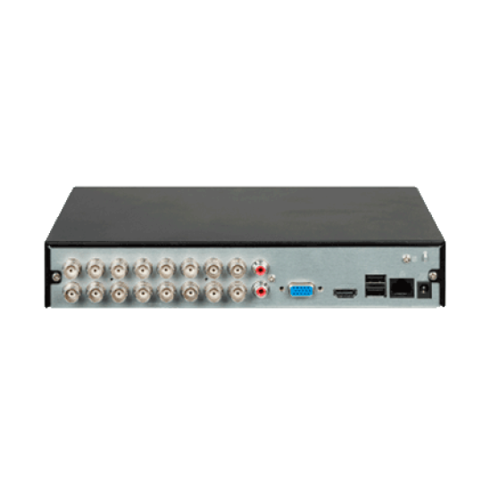 DVR de 16 Canales Dahua DH-XVR1B16H-I 5MP Lite/ Wizsense/ Cooper-I/ H.265+/ 16 Canales HDCVI+8 IP /Hasta 24 Canales IP/ SMD Plus