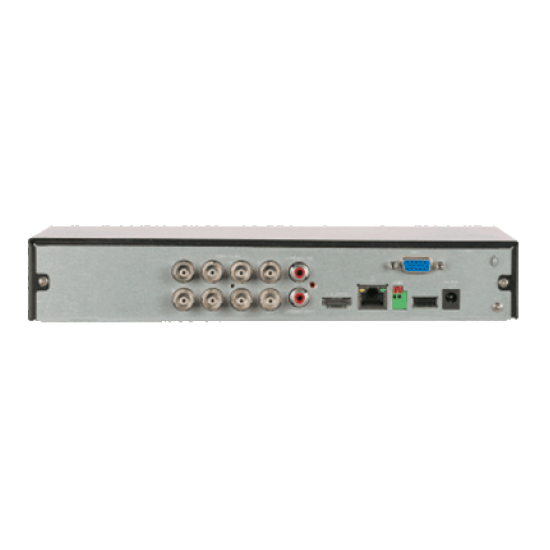 DVR 8 Canales 4K Dahua DH-XVR5108HS-4KL-I3 H.265+/8 Canales +8 IP/Hasta 16 Canales IP/2 Canales de Reconocimiento Facial/SMD Plus/Codificacion con IA/1 SATA de Hasta 16TB/Soporta CVI/AHD/TVI/ CVBS E IP