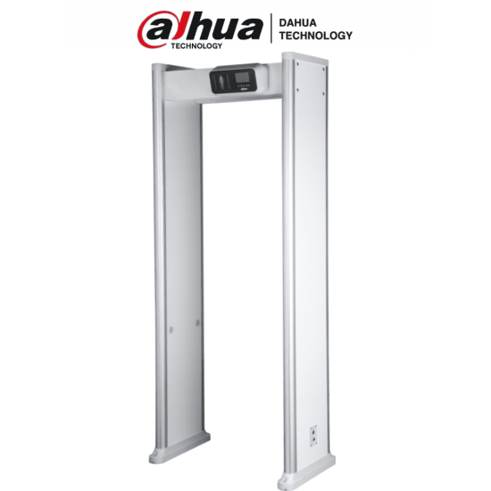 Arco Detector de Metales de 18 Zonas Dahua DHI-ISC-D118C/ Pantalla LCD 3.5"/ 9 Sonidos de Alarma Con 10 Niveles de Volumen Ajustables