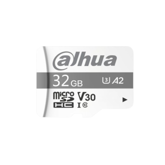 Memoria microSD 32GB DAHUA P100 DHI-TF-P100/32GB, UHS-I, Clase 10, para videovigilancia