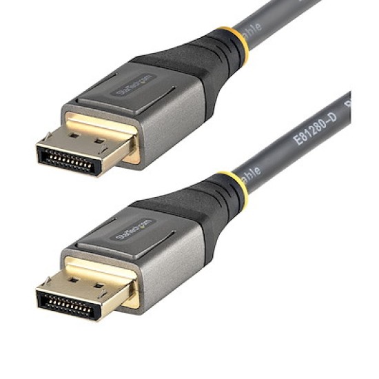 Cable de 2M Displayport 1.4 Certificado por Vesa Startech DP14VMM2M 8K/ 120HZ Color Negro