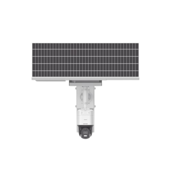 Kit Solar IP All In One Hikvision DS-2XS3Q47G1-LDH/4G/C18S40 / Cámara PT 4 MP / Lente 4mm / Panel Solar / Conexión 4G