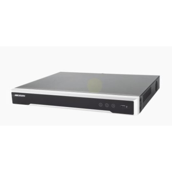 NVR 16 Canales IP 8MP 4K Hikvision DS-7616NI-K2 Soporta Camaras Con Acusense/ 2 Bahias de Disco Duro/ HDMI en 4K