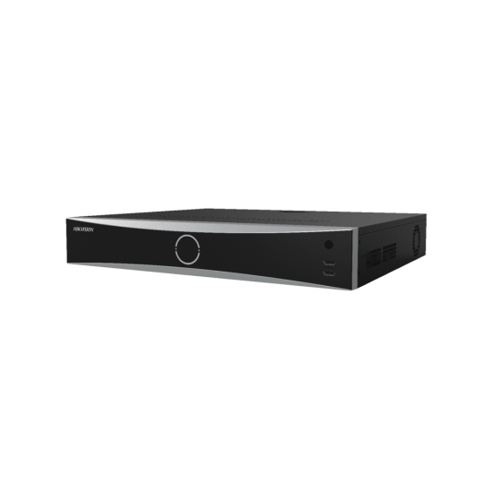 NVR 32 Canales IP Hikvision DS-7732NXI-K4 12MP/ 4K Acusemse (Evita Falsas Alarmas)/ Reconocimiento Facial/ 4 Bahias de Disco Duro/ HDMI en 4K/ Entrada y Salida de Alarmas