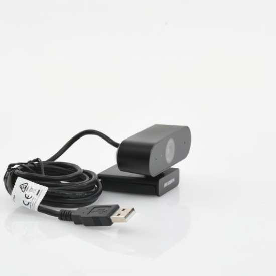 Camara Web Alta Denificion Hikvision DS-U02P Autoenfoque/ Giro 360°/ Gran Angular/ Microfono Integrado/ Conector USB