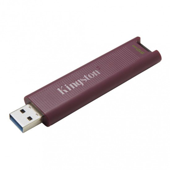Memoria USB 3.2 512GB Kingston DTMAXA/512GB Datatraveler Max, Color Rojo