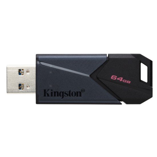 Memoria USB 64GB Kingston DTXON/64GB Datatraveler Exodia Onyx, USB 3.2, Color Negro