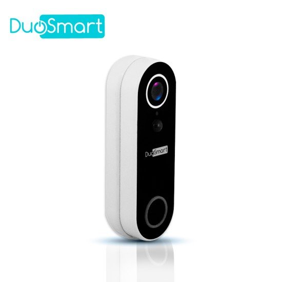 Videoportero WIFI Duosmart E55, 2MP, Notificaciones Push Compatible Con App Duosmart y Soporte de MicroSD de Hasta 128 GB