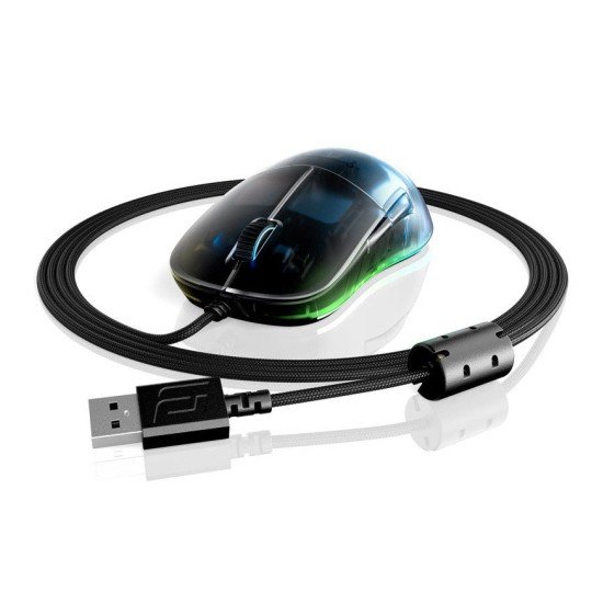 Mouse Gamer Ergonomico Endgame Gear EGG-XM1RGB-DF Optico XM1 RGB Dark Frost, Alambrico, USB-A, 16.000DPI, Negro