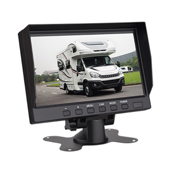 Sistema Profesional de Monitor 7" y Camara Epcom EP790J, Alambrico Para/ Vehiculos 12V/ 24VCC