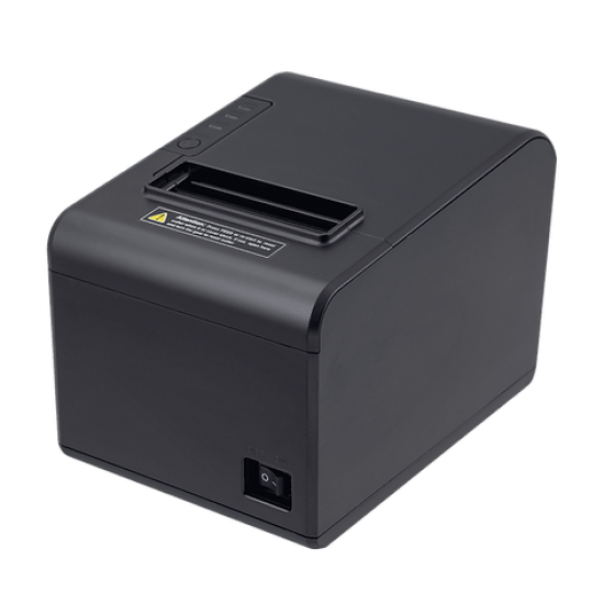 Impresora de Tickets Termica Evotec EV-3005, 203X203DPI, Serial/ Paralela/ USB/ LAN/ USB, Color Negro