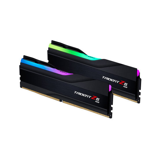 Memoria DDR5 32GB (2X16GB) 5600MHZ G.Skill Trident Z5 RGB Negro CL40, F5-5600J4040C16GX2-TZ5RK