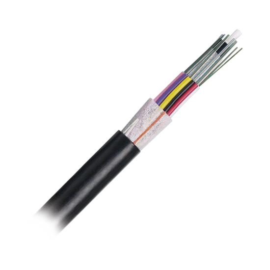 Cable de Fibra Optica 12 Hilos, Panduit FOTNX12, OSP Planta Externa No Armada Dielectrica Multimodo OM3 50/125 Optimizada