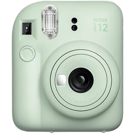 Camara Fujifilm Instax Mini 12 Instant Film Color Verde, FUJIF INSTAX12 GREEN