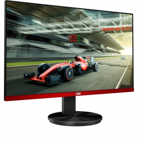 Monitor 23.8" AOC Gaming G2490VX LED/ Plana/ Full HD/ 144HZ/ 1MS/ HDMI/ Negro-Rojo
