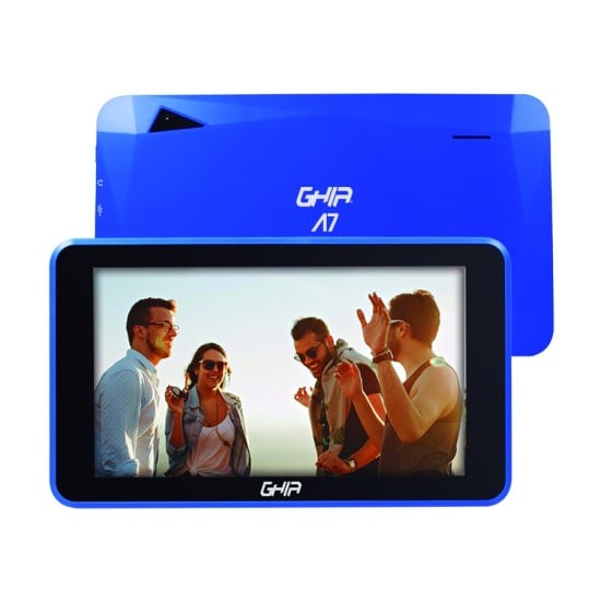 Tablet Ghia A7 7" WIFI A133 Quadcore/ 1GB/ 16GB/ Android 11 Go Edition/ Azul, GA7133A