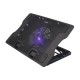 Base Enfriadora para Laptop de Hasta 17" Ghia GAC-226 Altura Ajustable/ Luz Led/ USB/ Color Negro