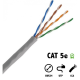 Bobina de Cable UTP CAT5E Ghia GCB-001 305 Metros Color Gris 24AWG