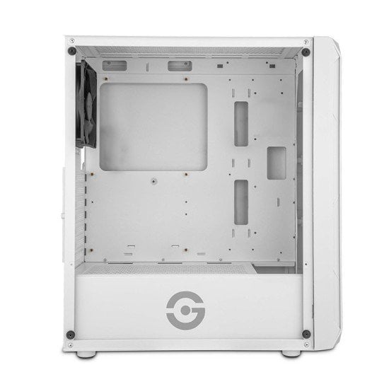 Gabinete Getttech GCM-ASGX1-01WH / C/Ventana / Midi-Tower / Micro-ATX / USB 2.0-3.0 / 1 Ventilador / Blanco
