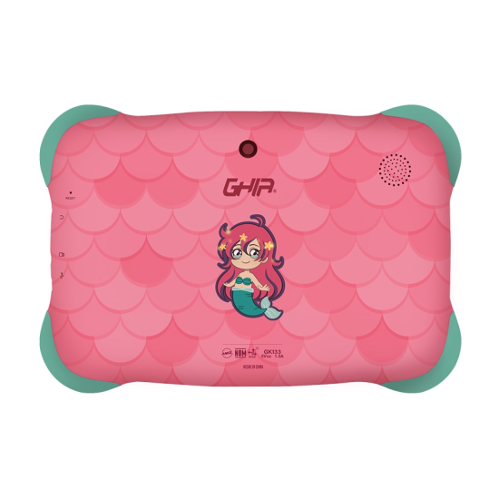 Tablet Ghia Kids 7" Toddler GK133S2 Quadcore/ 2GB/ 32GB/ 2CAM/ WIFI/ Bluetooth/ Android13/ GoEdition, Sirena