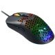 Mouse gamer Mantis Yaguaret GMMANTISYGT, 6400 DPI, 7 botones, RGB, USB, color negro